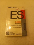 New Sealed Sony L-830 Tape Betamax Blank Cassette Japan Made Rare. Fixed Price $15.00.