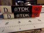 New! 2 Tdk D90 High Output Blank Cassette Tapes Ieci/type. Fixed Price $5.00.