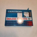 Brand New Certron Endless Cassette EC-20 For Telephone Answering Machine. Fixed Price $9.88.