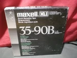 Maxell Xli 35-90B (n) 7 Back Coated Hi Output No Writing Reel To Tape. Fixed Price $32.95.