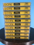 Cfk HXC90 Type Minute Standard Music Grade Audio Cassette (10 Pack). Fixed Price $9.90.