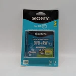 Sony Handycam Dvd+rw Mini DISCS-2 PACK-30MIN.EA.,1.4GB.EA. New!. Fixed Price $16.50.
