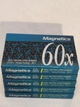 Magnetics 60X Cassette Tape Minutes Blank Type Normal Position IEC1 Lot 4. Fixed Price $20.00.