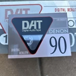 Dat Denon R-90DT Digital Audio Tape (sealed) Made In Japan New, Box Of 10. Fixed Price $149.99.