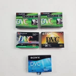Lot Of 5 Dvc Mini Digital Video Cassette Tapes SP60 LP90 Fujifilm Sony Tdk New. Fixed Price $22.99.