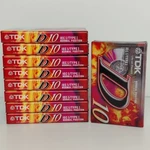 Tdk D10 Cassette Lot X9 Brand New & Sealed Blank Tapes Audiophile. Fixed Price $35.71.