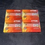Tdk Mini Dvc 60 4-PACK Camcorder Cassettes Brand New Sealed Media. Fixed Price $22.99.