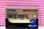 Tdk Endless Cassette EC-3M Min 1994 Japan Tape (1) (sealed). Fixed Price $22.49.
