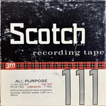 Scotch 111 To Recording Tape, Sp, 7" Reel, 1200 Ft, Used *sale*. Fixed Price $5.95.