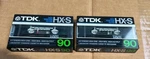 (2) Tdk Blank Audio Cassette Tapes, Sealed, High Position Extra Hx-s 90, New. Fixed Price $95.00.
