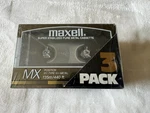 Maxell MX90 Type Iv Metal Cassettes: Pack Of Three Tapes - New. Fixed Price $89.00.