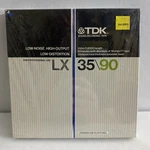 Tdk Lx 35-90 Tape 1/4" Reel To 7" Plastic New Sealed. Fixed Price $25.99.