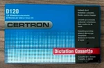 Certron Minutes Dictation Cassette D120. Fixed Price $5.00.