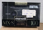 Vintage Maxell Mx-s 100 Iv Type Metal Blank Cassette New Sealed. Fixed Price $41.99.