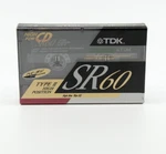Tdk SR60 Blank Audio Cassette Tape Type High Position Made In Japan 1988. Fixed Price $47.00.