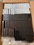 Basf Wti C-92/A Lot Of 49 Blank Cassette Tapes W/ 50 Black Norelco Boxes. Fixed Price $150.00.