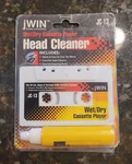 2004 Jwin Wet/dry Cassette Player Head Cleaner With Cleaning Fluid JC-13 New. Fixed Price $13.95.