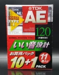 11-PACK Tdk Ae 120 Blank Audio Cassette Tapes Type Normal Bias Japan 1998. Fixed Price $99.99.