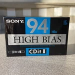 Sony Ultra Slim Case Cd-it High Bias Type Ii Position Cassette 94 Minutes. Fixed Price $11.99.
