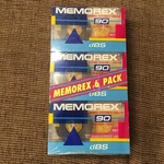 Memorex Dbs 90 Normal Bias Position Blank Audio Cassette Tapes Nos Sealed 6 Pack. Fixed Price $15.99.