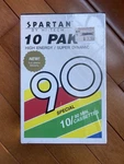 10 Pack Spartan Hi-tech 90 Minute Audio Cassette Tapes New Sealed. Fixed Price $17.95.