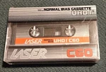 Laser Normal Bias Uhdi C60 Cassette Recordable Minutes. Fixed Price $5.59.