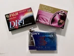 LOT(4) Cassette Audio Tapes Radio Shack LN-30 Sony Hifi Fuji Dr-i Vintage. Fixed Price $7.95.