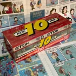 Tdk D-60 1986 Usa 10PACK Blank Audio Cassette Tape (sealed) New!. Fixed Price $79.00.