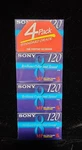 Sony P6-120MP Minute, 8MM Video Cassette Pack Of 4 Factory Sealed New. Fixed Price $30.00.
