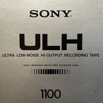 Sony ULH-11-1100-BL Recording Tape, Lp, 10" Metal Reel, 3600 Ft. Fixed Price $37.95.