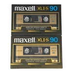 Lot Of 2 Maxell Xlii-s 90 Gold Super Fine Epitaxial High Bias Cassette Tapes. Fixed Price $59.99.