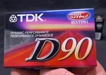 Tdk D90/ High Output Audio Cassette Tape 1-D60 & 2-D90 New Sealed. Fixed Price $10.00.