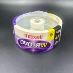 Maxell Dvd+rw Recordable Media Write-once 4.7GB, 4X, 120 Min, 15-PACK Spindle. Fixed Price $7.00.
