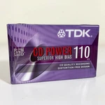 New Sealed Tdk Cd Power 110 High Bias Type Ii Blank Cassette Tape. Fixed Price $12.95.