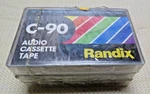 Randix C-90 Audio Cassette Tape, Pack Of 3, Type Mins. Fixed Price $9.38.