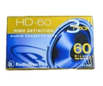 Radioshack HC-60 High Clarity Audio Cassette Tapes 3 Pack New. Fixed Price $10.87.