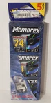 Memorex Minidisc Md - Pack Of 5 New Sealed 74 Minute Discs. Fixed Price $25.95.