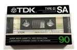 Tdk Sa 90 Vintage Audio Cassette Blank Tape Sealed Made Japan Type Ii V12. Fixed Price $39.99.