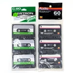 Certron C-90 Green + Gemini AS60 Orange Purple 1980S Cassette Tapes Nos, Read. Fixed Price $11.99.