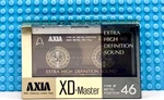 Axia Xd Master 46 Metal Type Iv 1986 Blank Cassette Tape (1) (sealed). Fixed Price $71.99.
