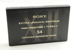 Sony Canvas Window Half High Position (type Ii) 54MIN. Fixed Price $14.00.