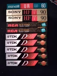 Tdk D90 Blank Audio Cassette Tapes Lot Of 5 High Output Icei/type + Bonuses. Fixed Price $24.99.