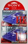 Sony 90 Min High Fidelity Blank Cassette Slide Case 2 Pack Normal Bias Sealed. Fixed Price $8.97.