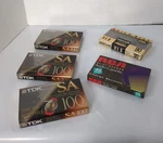 Tdk SA100 Min Type Ii High Bias Blank Cassette Tapes Sealed Lot Pack Nos!. Fixed Price $29.99.