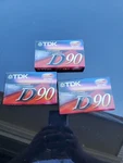Sealed Tdk D90 Lot Of 3 Iec I/type Normal Position Audio Cassette Tapes. Fixed Price $9.95.