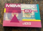 Sealed Blank Cassette Single Memorex Dbs 60 Colorful Make Cool Mixtape. Fixed Price $7.60.