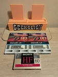 Lot Of 5 Blank Cassette Tapes New Sealed Tdk D90, Maxwell Ln & Sony Hf 60. Fixed Price $20.00.