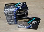 (8) Fuji Dr-i Extraslim Audio Cassette 60 New Nos Nib Sealed. Fixed Price $24.99.