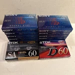 Sony C-60HFB Audio Cassette Tapes Hi-fi Normal Bias New / Sealed Lot 12. Fixed Price $29.95.