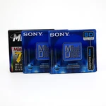 Rare Minidisc Lot: 2X Sony Sapphire Blue + 74 Memorex 90S Nos Shock Absorb. Fixed Price $35.46.